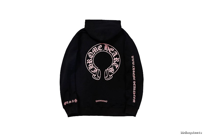 Chrome Hearts 2088-76 Black Cross Graphic Hoodie Commuter Look