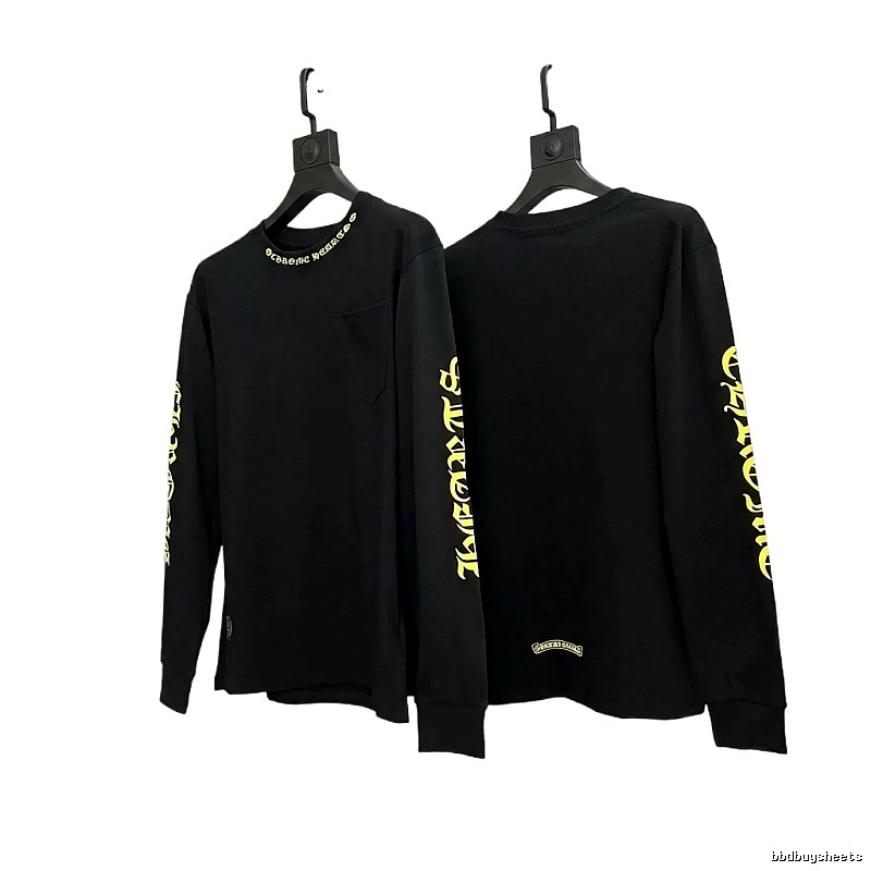 Chrome Hearts Dark Style Black T-shirt