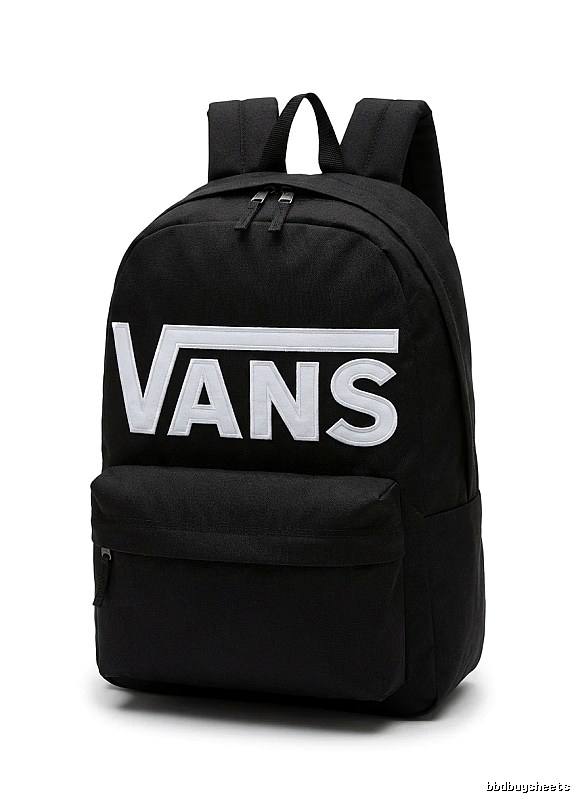 Classic black backpack of Vans