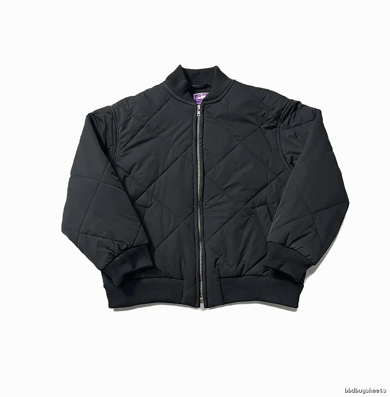 Corteiz black quilted jacket