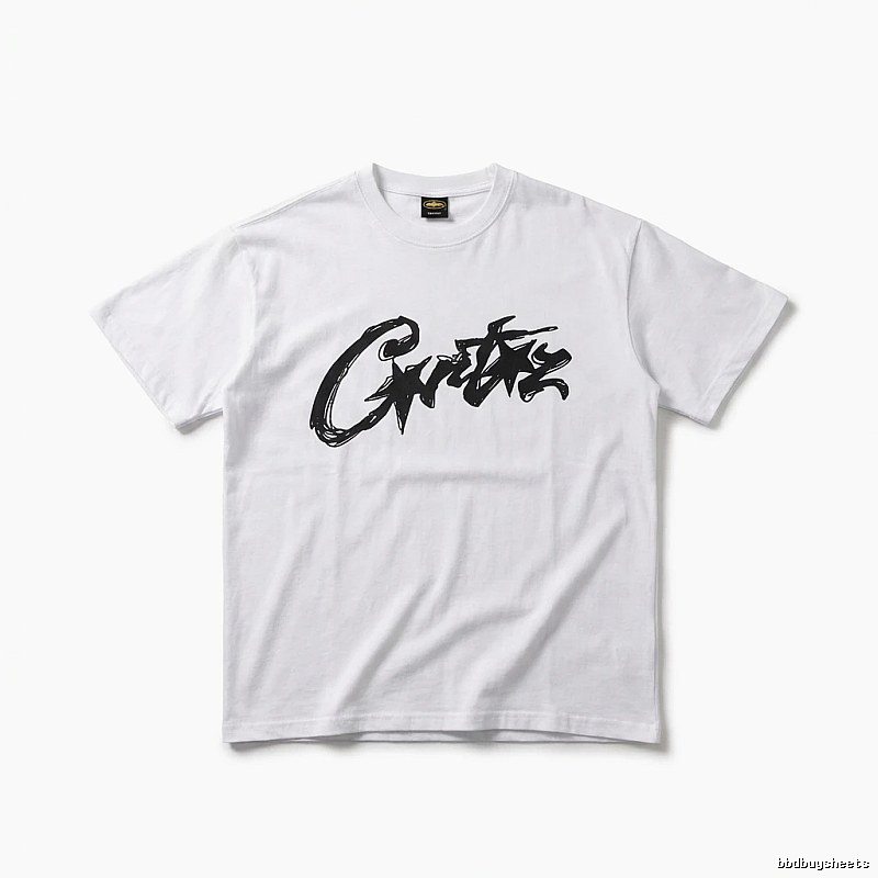 Corteiz Graffiti Style White T-shirt