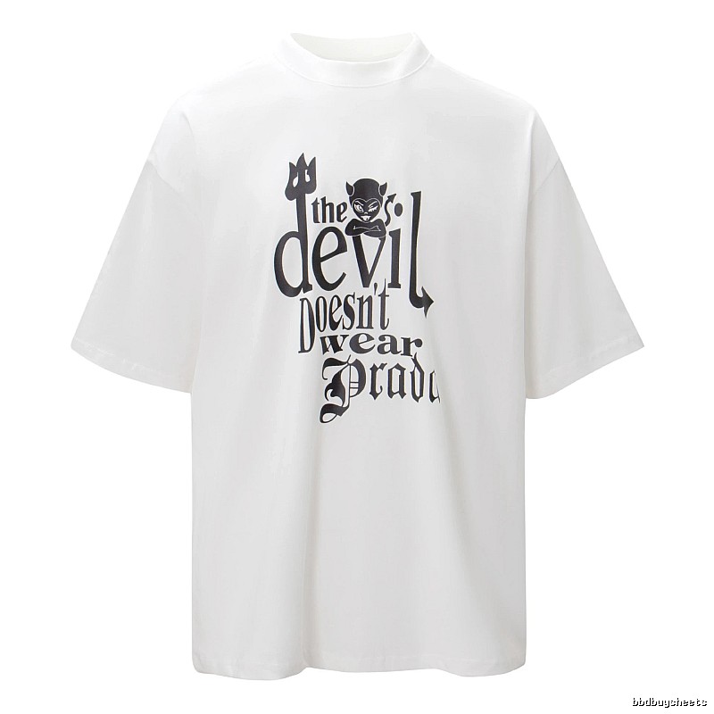 Daily Statement graphic T-shirt Black Colorful Lucky for City Outfits