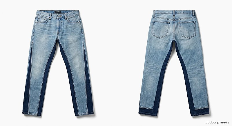 Gallery Dept. Color - Blocked Retro - Style Jeans