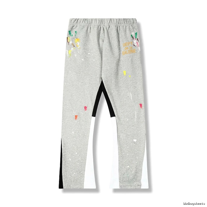 Gallery Dept Graffiti-style Grey Sweatpants