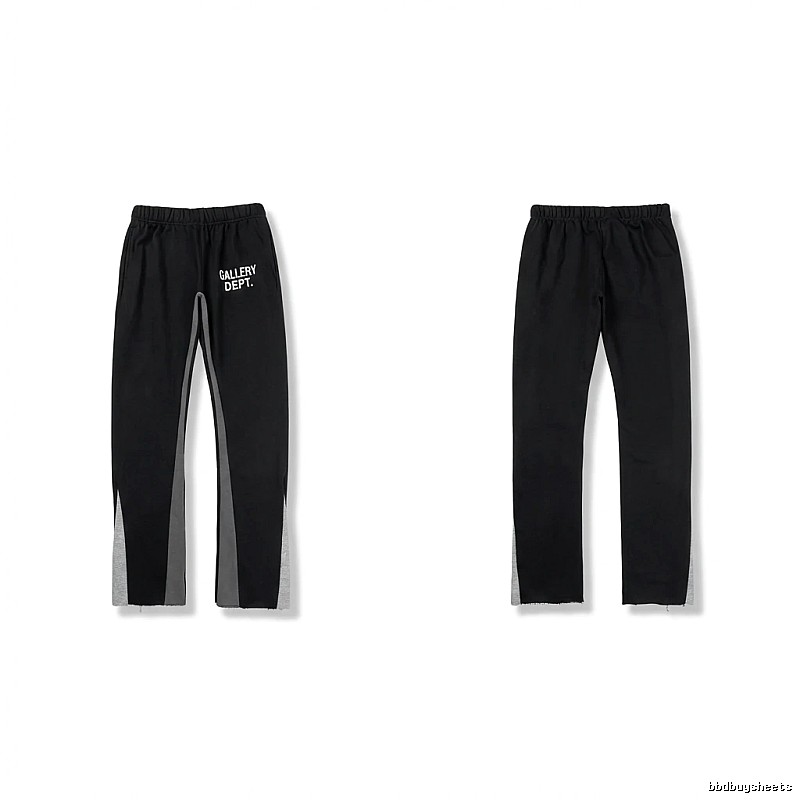 Gallery Dept. Patchwork Style Black Trousers
