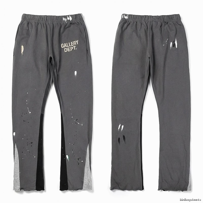 Gallery Dept Ripped Grey Sweatpants