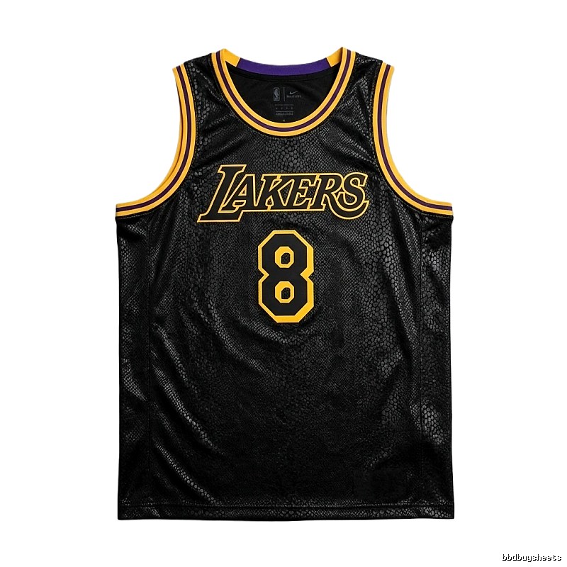 Kobe Lakers No. 8 black vest