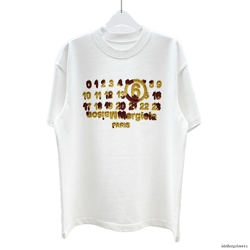 Maison Margiela Number Series High-Street White T-Shirt