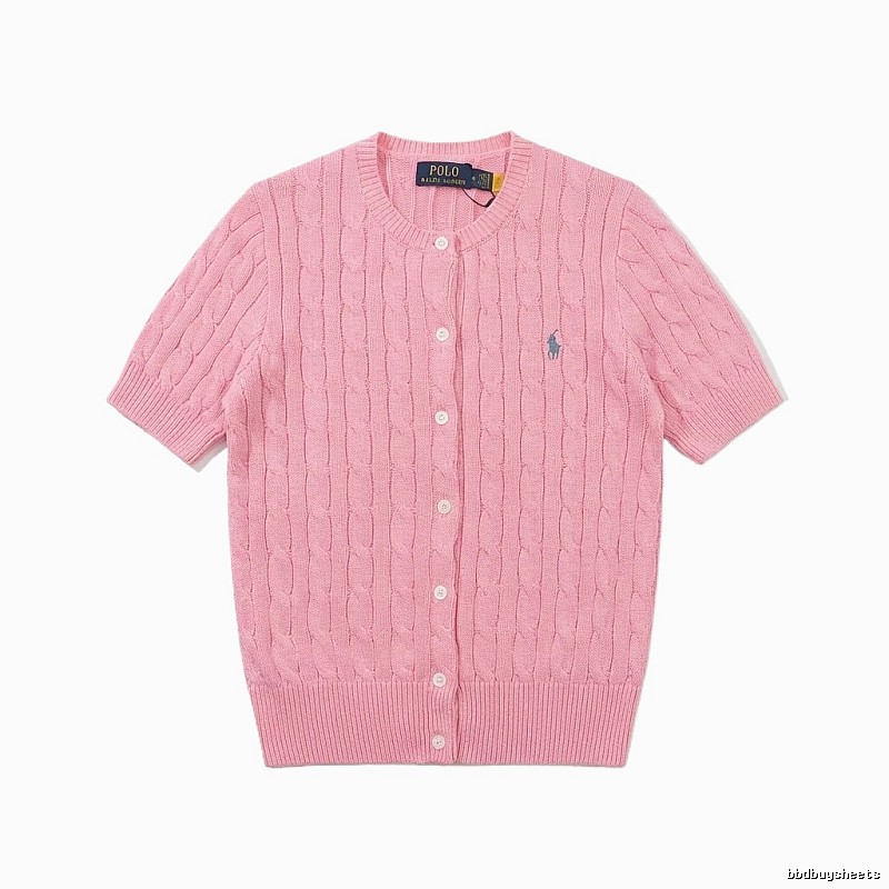 Ralph Lauren Polo pink knitted cardigan