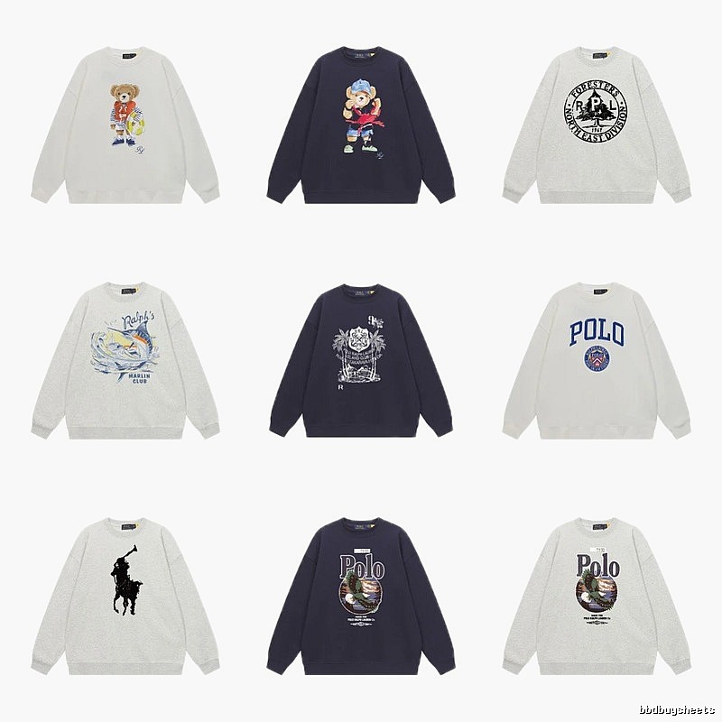Ralph Lauren retro-style sweatshirt