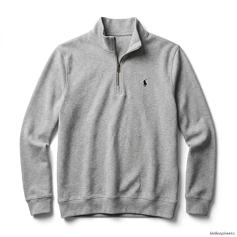 Ralph Lauren series grey trendy brand sweatshirt