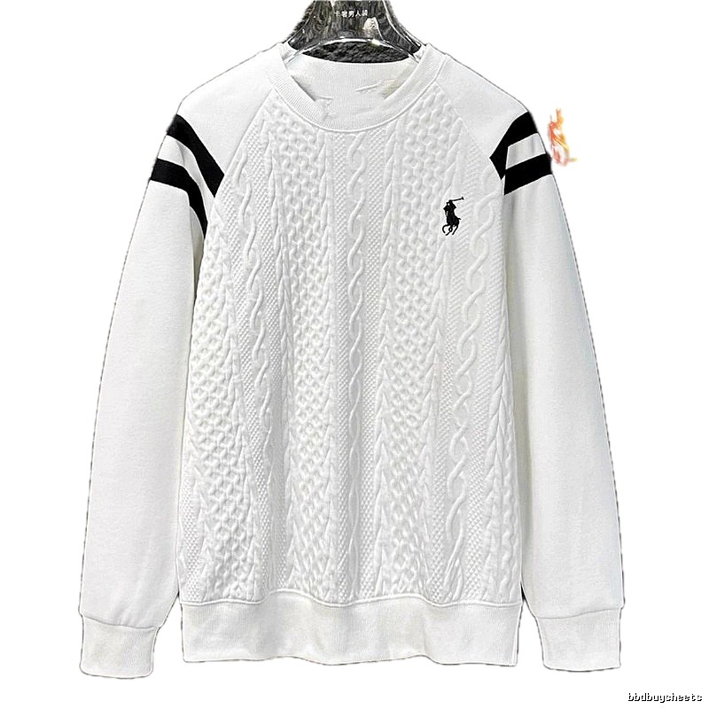 Ralph Lauren's classic white sweater