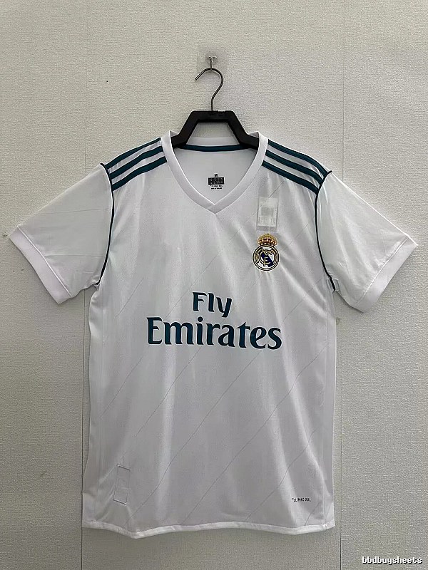 Real Madrid Daily Retro Teka soccer jersey White Retro Football with Visual Detail