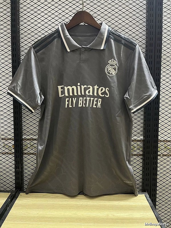 Real Madrid Relaxed Home soccer jersey White Real Madrid with Designer-Inspired Detail Select Edition