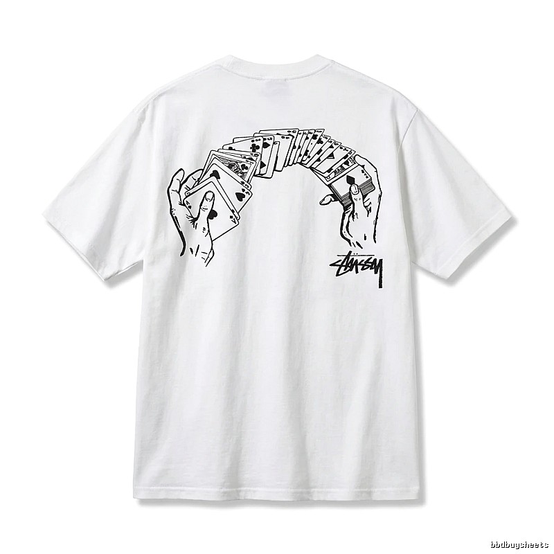 Stussy Poker Print Style T-shirt