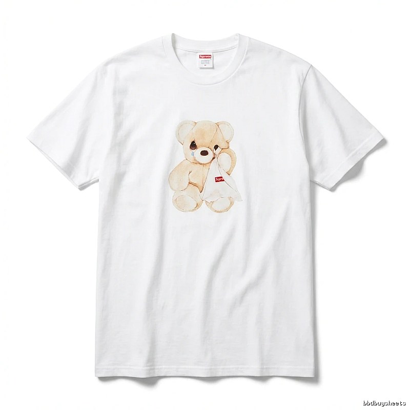 Supreme Bear Trend Brand White T-shirt