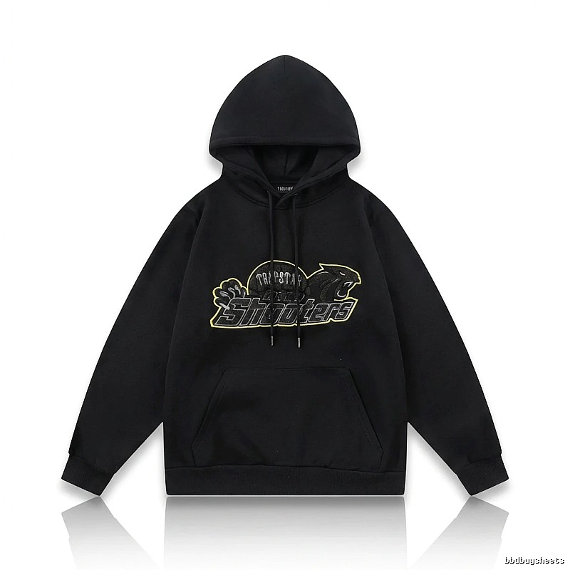 Trapstar Print Trendy and Cool Black Sweatshirt