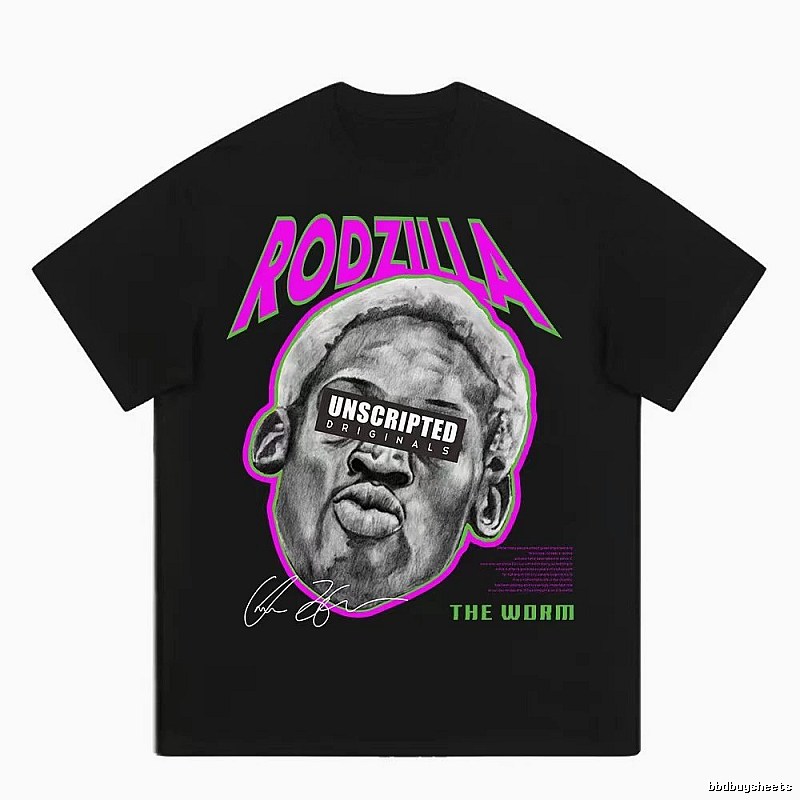 Tupac Daily Portrait graphic T-shirt Black Tupac Collage with Visual Detail