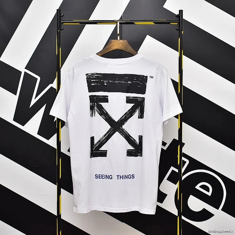 White Style 621 Anime Graphic T-Shirt Logo Detail