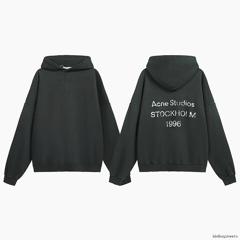 Acne Studios Classic Stockholm hoodie Dark Acne Studios for Daily Styling