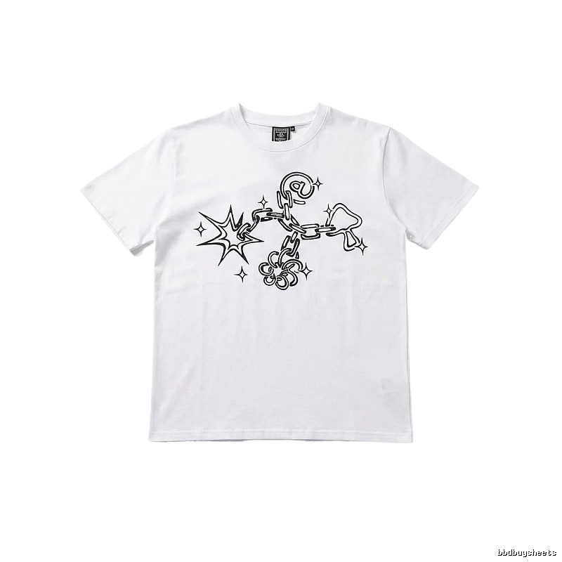 ADWYSD Graffiti Style White T-shirt