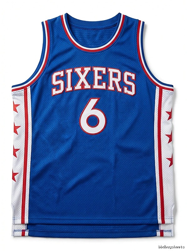 Allen Iverson's retro basketball jersey