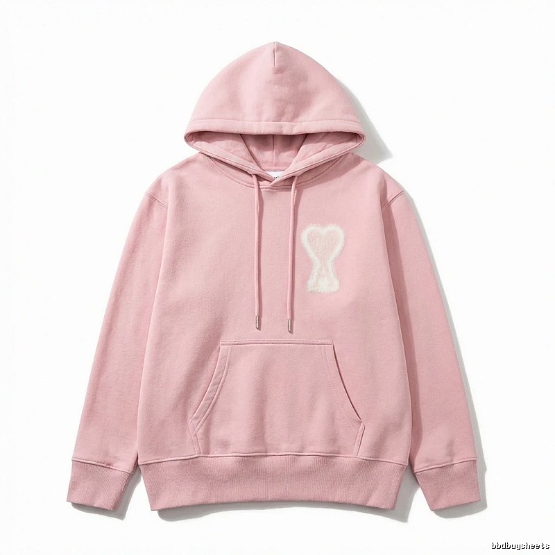 AMI Love Pink Hoodie
