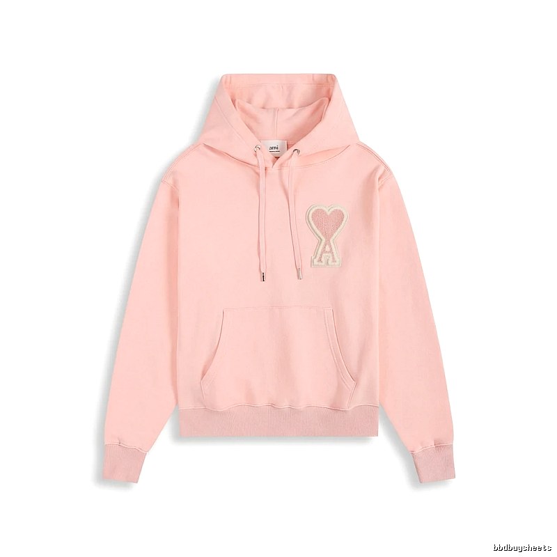 AMI Love Pink Hoodie