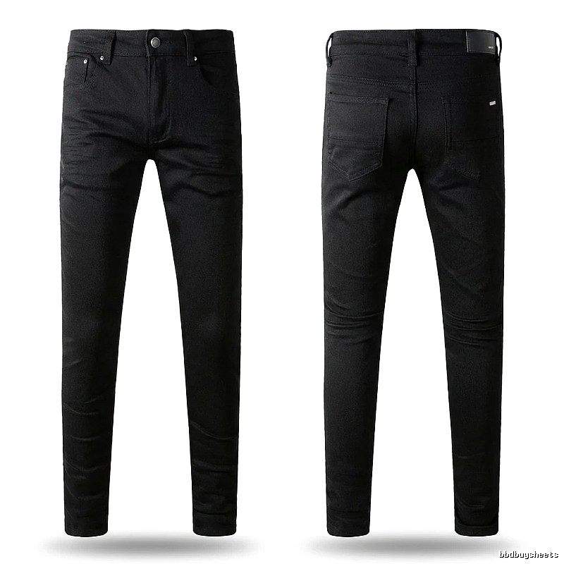 AMI Love Series Trendy and Cool Style Black Jeans