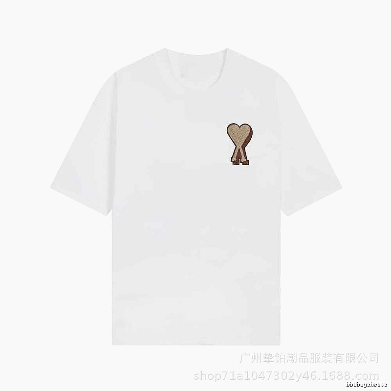 AMI Love Simple White T-shirt