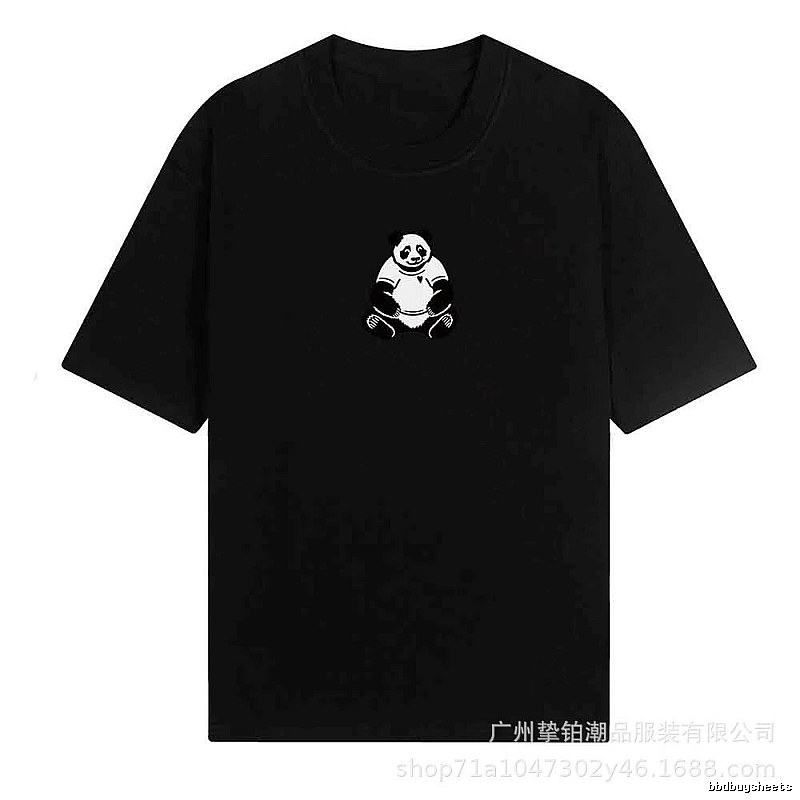 AMI Panda Trend Brand Black T-shirt
