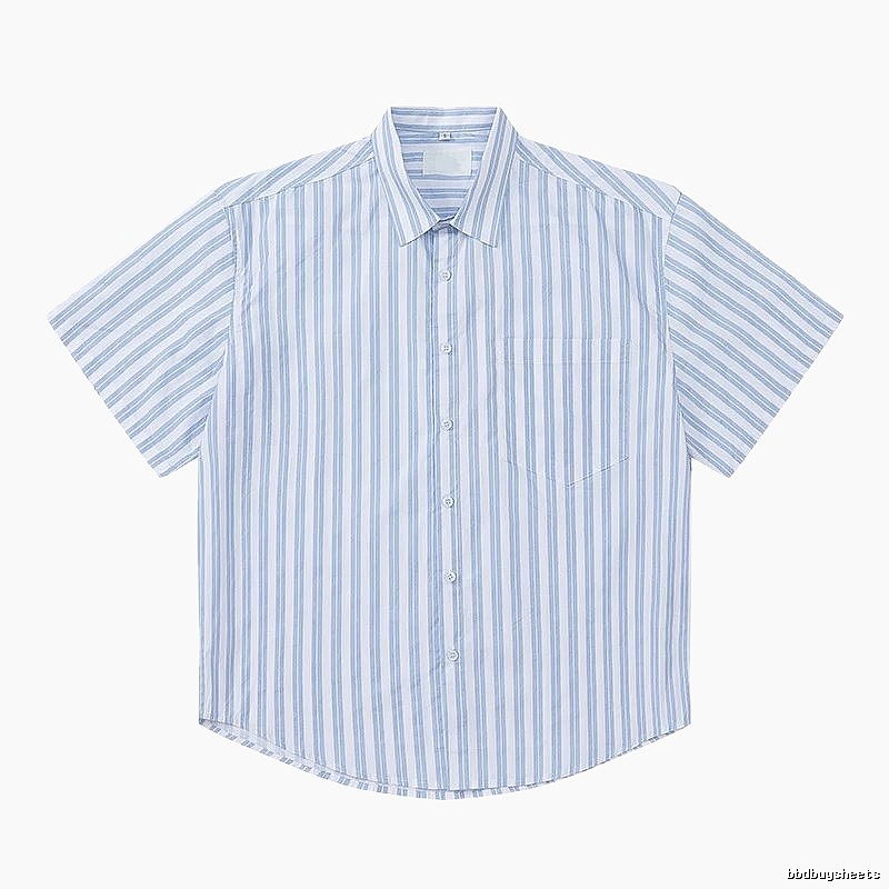 AMI Stripe Minimalist Style Shirt