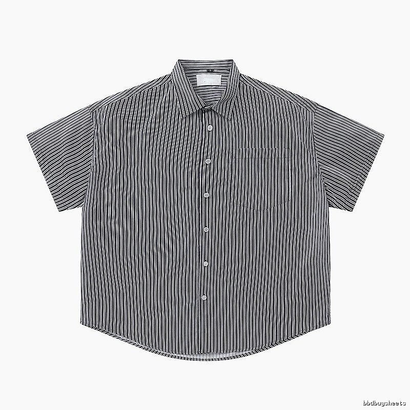 AMI striped retro-style shirt