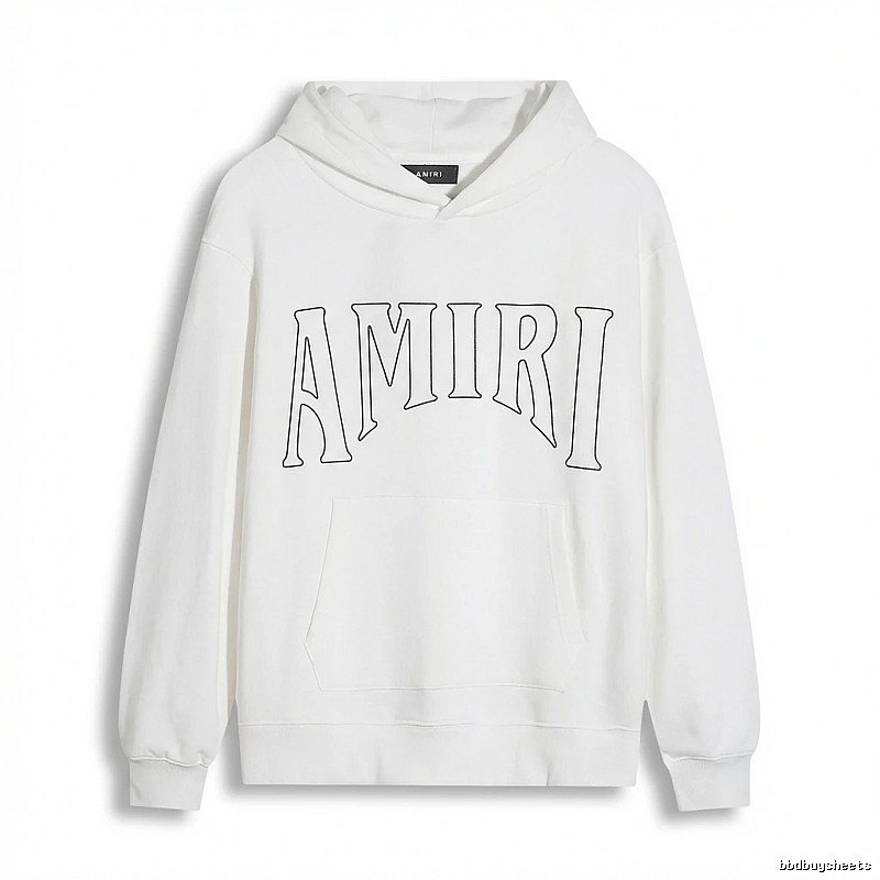AMIRI Alphabet Style White Sweatshirt