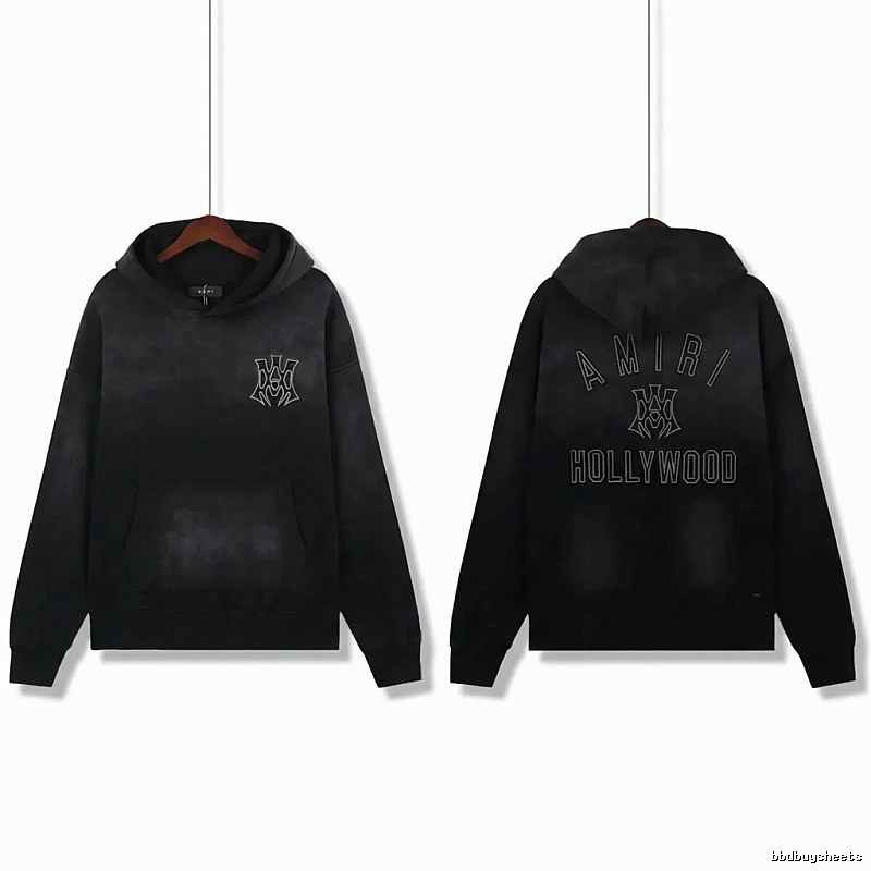 AMIRI Hollywood Collection Dark Style Hoodie