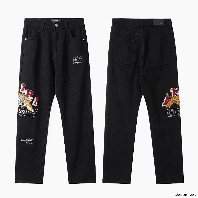 AMIRI retro - style black jeans