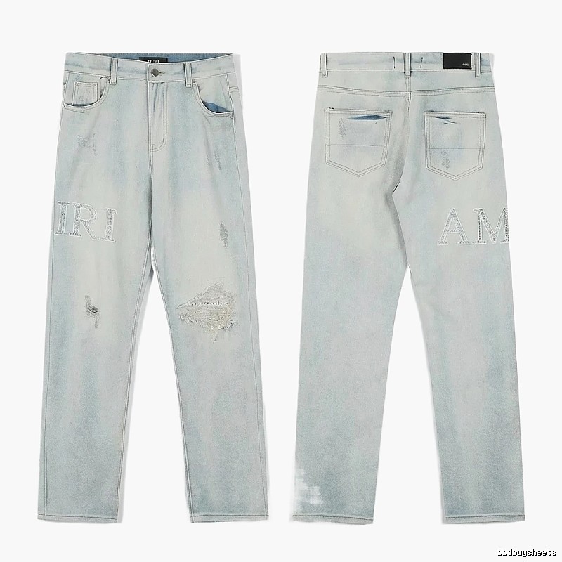 AMIRI Ripped Trendy and Cool Style Jeans