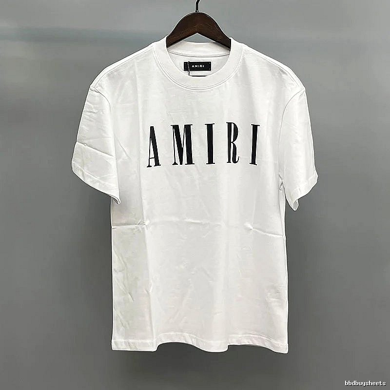 Amiri White Black Records Graphic T-Shirt Statement Graphic