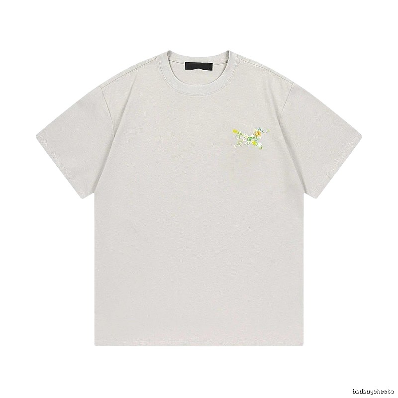 Arc'teryx Casual Light Grey Floral Short-sleeve T-shirt