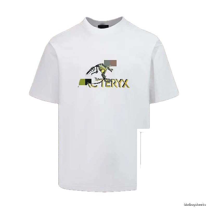 Arc'teryx Dinosaur Print Casual Style White T-Shirt