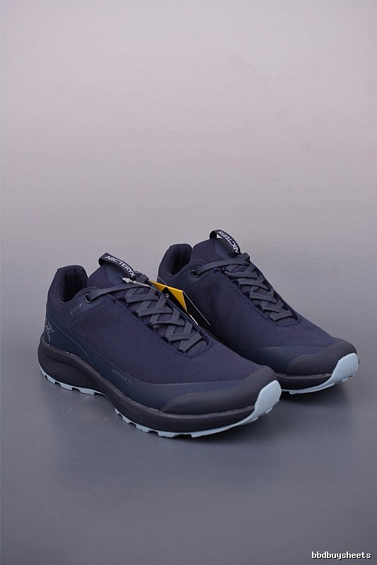Arc'teryx Navy Blue Trail Sneakers and Treaded Trail Sole