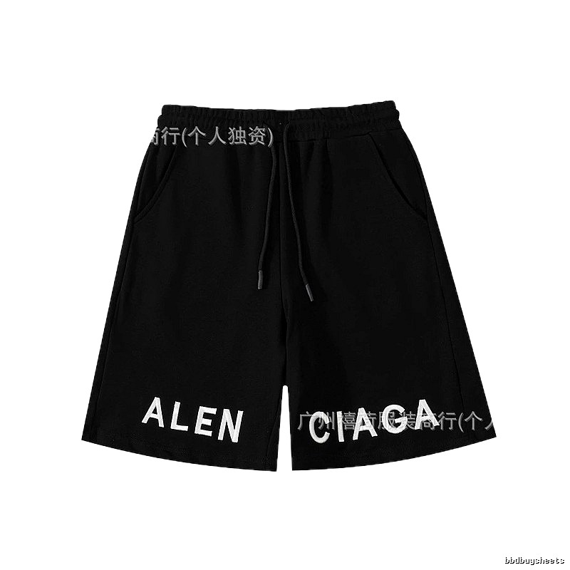Balenciaga casual style black shorts