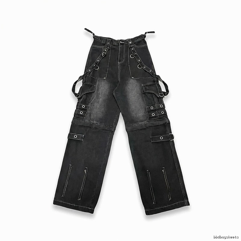 Balenciaga dark workwear style jeans
