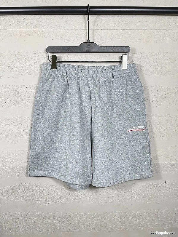 Balenciaga grey sports shorts