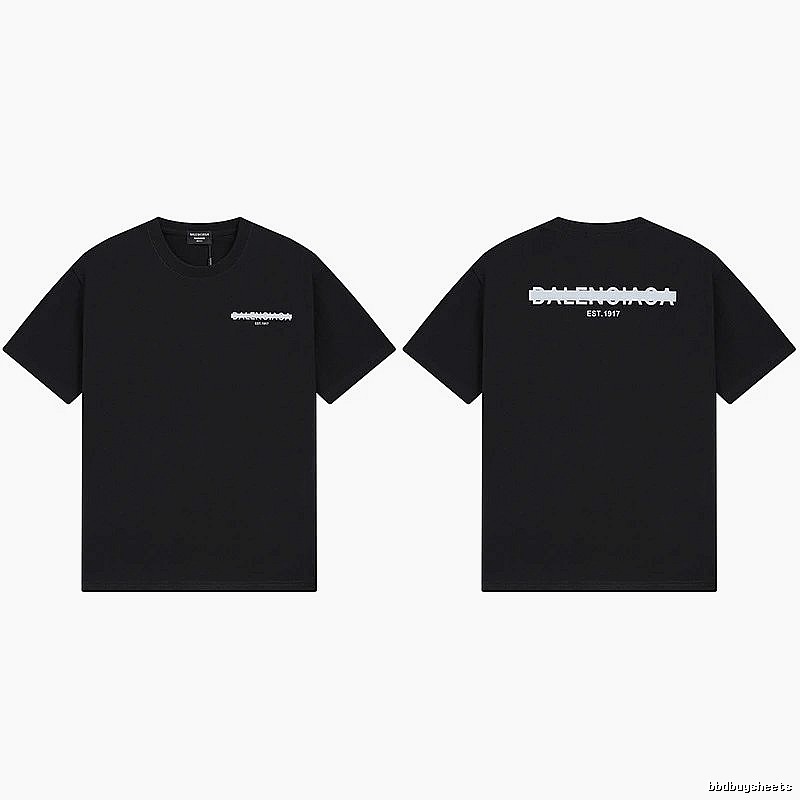 Balenciaga minimalist black T-shirt