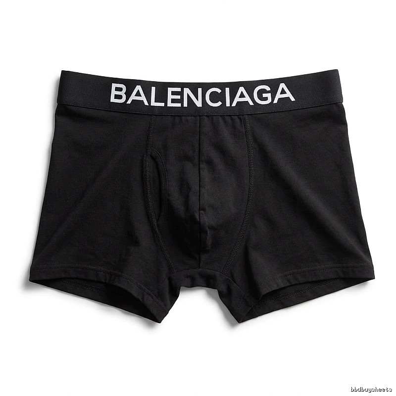 Balenciaga minimalist style black underwear
