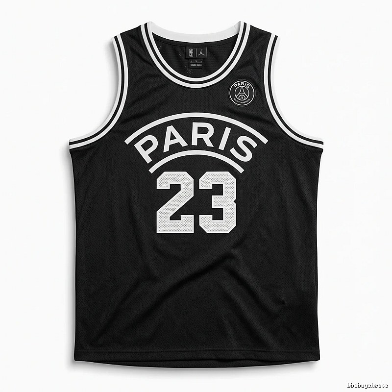 Balenciaga No. 23 retro-style jersey