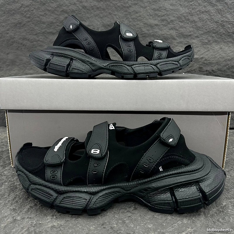Balenciaga Sport Sandals with Black Strap Sandals for Casual Outfits