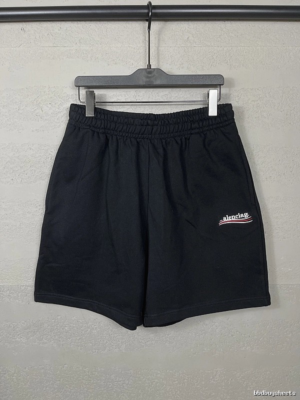 Balenciaga sporty black shorts