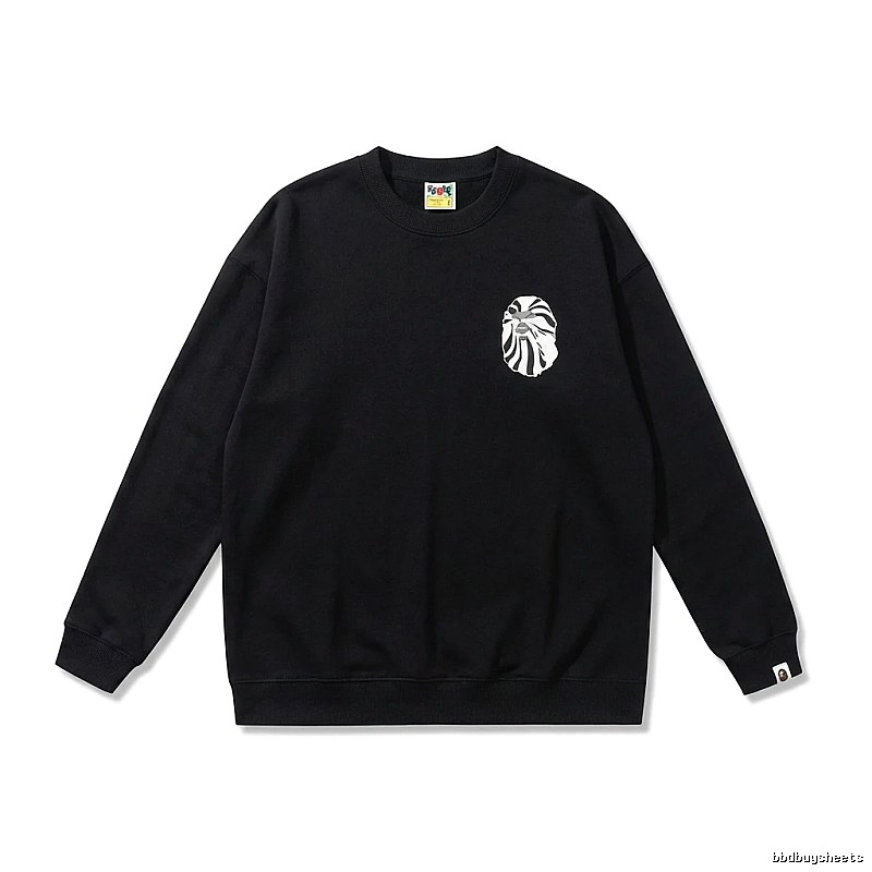 Bape Ape Head Casual Black Sweatshirt